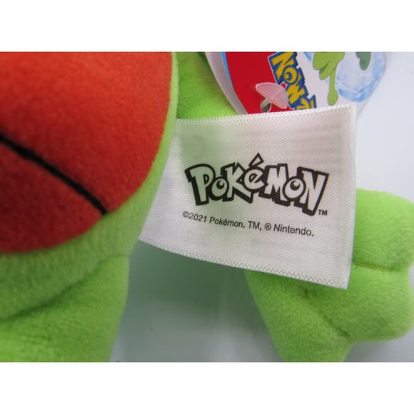 NEW w/ Tag Pokemon Treecko Plush Jazwares Nintendo Authentic Wicked Cool Toys - Picture 10 of 12